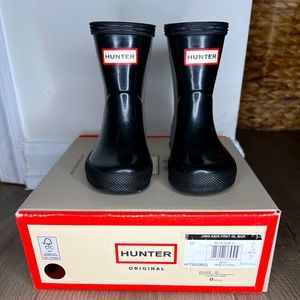 Hunter Glossy Rain Boots-Toddler